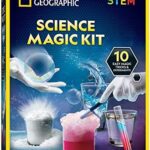 NATIONAL GEOGRAPHIC Magic Chemistry Set - Science Kit for Kids with 10 Amazing Magic Tricks, STEM Projects and Science Experiments, Science Toys, Great Gift for Boys and Girls 8-12 (Amazon Exclusive)