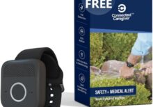 Safety+ 4G Medical Alert System for Seniors: Watch-Style, Fall Detection, 24/7 Monitor, WiFi Locate, SOS Button, Small, Lightweight, (Call to Activate)