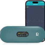 Pocket HR Monitoring Device with Screen, Bluetooth Monitor for Rhythm Waveform, APP Compatible with iOS/Android, HHM3