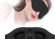 YIVIEW Sleep Mask for Side Sleeper, Complete Light Blocking 3D Sleeping Eye Mask, Soft Breathable Eye Cover for Women Men, Relaxing Zero Pressure Night Blindfold