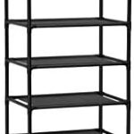FIDUCIAL HOME 10 Tiers Shoe Rack 20-25 Pairs Sturdy Shoe Shelf