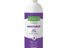 Medline Remedy Clinical Skin Cream, Vanilla Scent (16 fl oz), Moisturizing Face and Body Cream for All Ages, Paraben & Sulfate Free, Quick Absorbent Formula, Hypoallergenic Skin Moisturizer