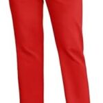 Urban CoCo Women's Elastic Waisted Dress Pants Business Work Casual Stretch Slacks with Pockets