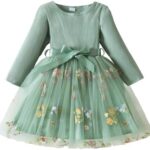 Nileafes Toddler Girl Tulle Dress Casual Summer Princess Dresses