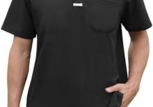 Mens Polo Shirts Button Up Textured T Shirts Casual Solid Color Slim Fit Short Sleeve Summer Golf Tee Shirt