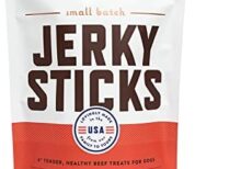 Rocco & Roxie Dog Treats for Small, Medium & Large Breed - Soft Treats for Senior Dogs & Puppies - Beef Jerky Dog Sticks - Best Dog Training Puppy Treats & Snacks for Happy, Healthy Dogs - 1lb