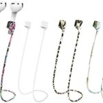 Magnetic Anti-Lost Lanyard for AirPods Earphone,Colorful Soft Silicone Sports Straps, Neck Rope Cord