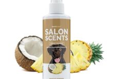 Bark2Basics Salon Scents Pet Grooming Cologne - 8 oz, Natural Professional Grade Perfume for Dogs and Cats, Spray, Long Lasting, Deodorizing, (Coconut and Pineapple)