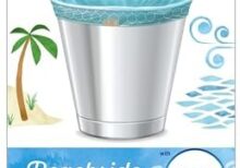Glad Odorshield Small Drawstring Trash Bags, 4 Gal, Febreze Beachside Breeze, 80 Ct, Pack May Vary