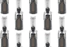 Power Gear Telephone Cord Detangler, 10 Pack, Tangle-Free 360 Degree Rotation, Plug into Landline Phone Handset, for Use in Home or Office, All Brands, Black, 52230