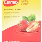 Carmex Lip Balm Stick, Strawberry, 3 Count