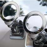 LISEN for MagSafe Car Mount for iPhone 16, 360° Rotation Magnetic Phone Holder for Car, Hands Free iPhone Magnetic Car Mount,Magnetic Car Mount for iPhone 16 15 14 13 12 Pro Max Plus Mini, Black
