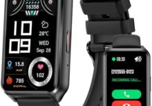 Smart Watch Fitness Tracker with Make Call 24/7 Heart Rate Blood Pressure Sleep Monitor, 100+ Sports Modes, Calorie Step Counter for Walking, IP67 Waterproof, Smart Watches for Women Men