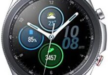 Samsung Galaxy Watch3 Watch 3 (GPS, Bluetooth, LTE) Smart Watch with Advanced Health Monitoring, Fitness Tracking, and Long Lasting Battery (Silver, 41MM) (Renewed)