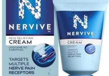 Nervive Nerve Care, Pain Relieving Cream, Max Strength Non-Greasy Topical Pain Reliever with Lidocaine and Menthol for Toes, Feet, Fingers, Hands, Legs & Arms, 3.0oz