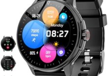 Smart Watch for Men Women Answer/Make Calls, 1.39''Touch Screen Fitness Tracker with 110+Sports Modes,Voice Assistant Fitness Watch,IP67 Waterproof Smartwatch for Android iOS