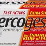 Percogesic Extra Strength Pain Reliever, Aspirin Free, Dual Action Relief, Fever Reducer, Antihistamine, 60 Safety Coated Tablets