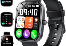 Smart Watch for Men/Women with Call/Text Reminder, 1.91" HD Touch Screen Fitness Watch with 113+ Sport Mode, Activity Tracker Heart Rate/Sleep/Spo2/Steps/Calories Monitor, Smartwatch for Android iOS