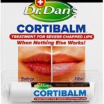 Dr. Dan's Cortibalm - 1 Pack - for Dry Cracked Lips - Healing Lip Balm for Severely Chapped Lips - Designed for Men, Women and Children