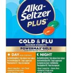 Alka-Seltzer Plus Power Max Cold and Flu Medicine, Day+Night, - Maximum Strength (Per 4 Hour Dose) Relief Cold and Flu Medicine for Adults and Children 12 Years and Older, 24 Count, Packaging May Vary